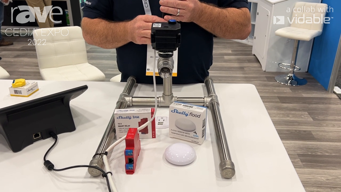 CEDIA Expo 22: Allterco Robotics US Debuts Shelly Flood, Flood Sensor and Shelly 1PM Relay Switch