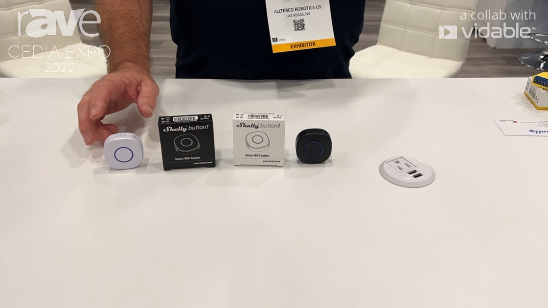 CEDIA Expo 22: Allterco Robotics US Presents Shelly Button1 Smart Wi-Fi Button