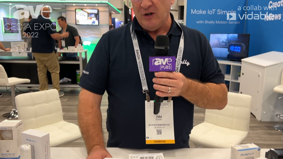CEDIA Expo 22: Allterco Robotics US Presents Shelly Plus H&T Humidity and Temp Wi-Fi Sensor