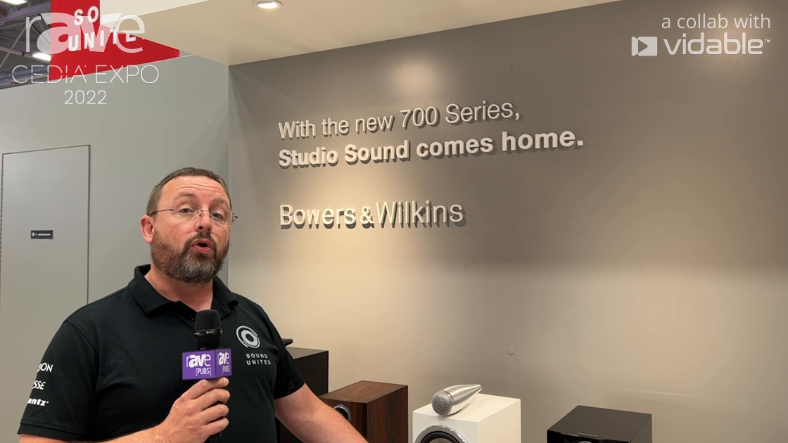 CEDIA Expo 22: Bowers & Wilkins Shows 705, 706 and 707 Stand-Mount Speakers