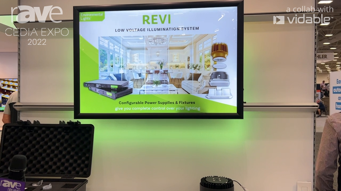 CEDIA Expo 22: Environmental Lights Presents REVI Low-Voltage Architectural Downlighting Solutions