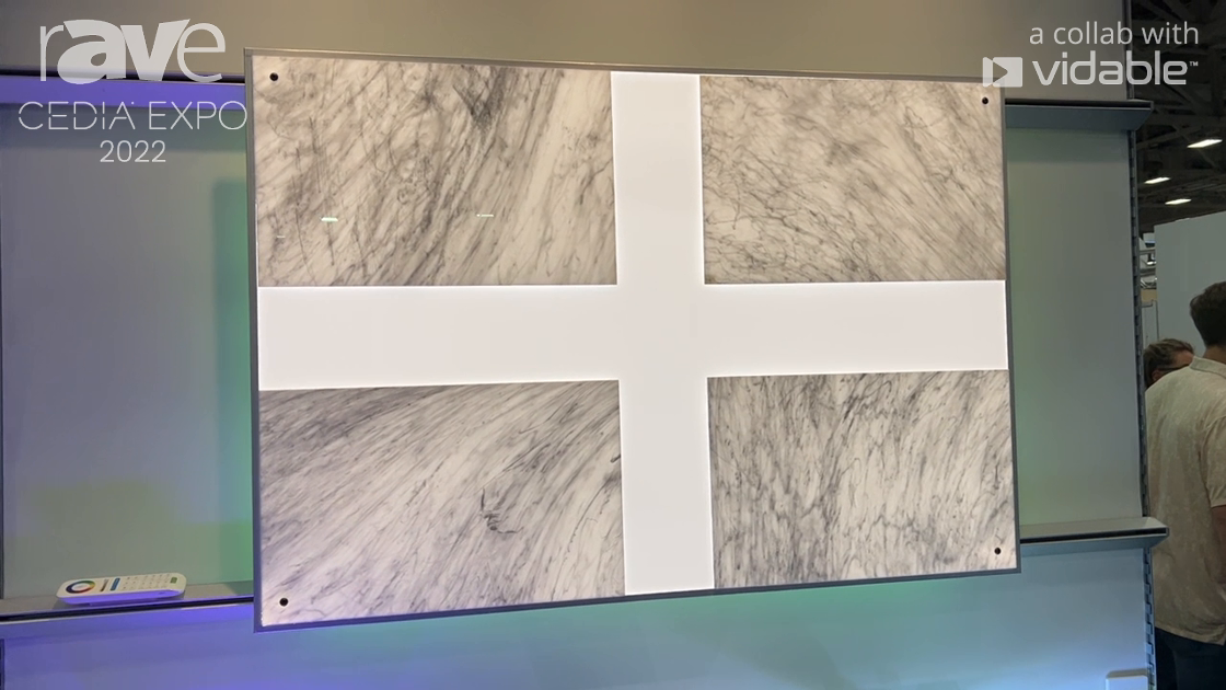 CEDIA Expo 22: Environmental Lights Shows Back-Lighting Solutions With LED Lighting Panels