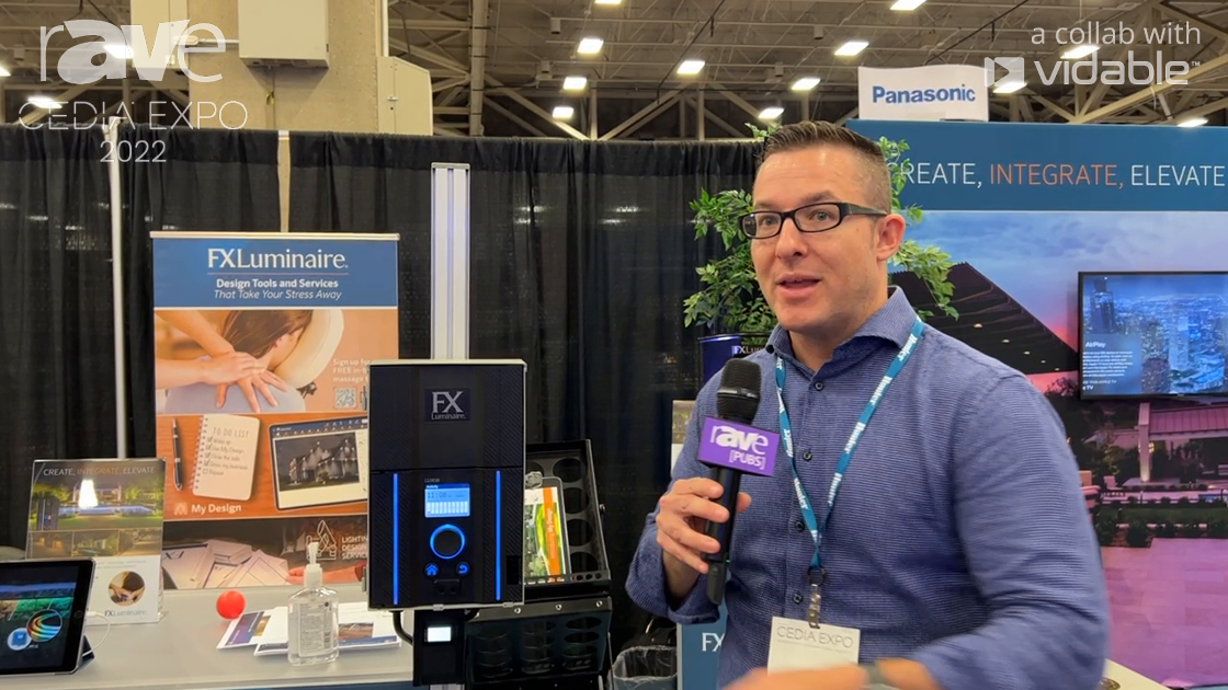 CEDIA Expo 22: FX Luminaire Exhibits Luxor Flagship Control Option for Lighting Scene Creation