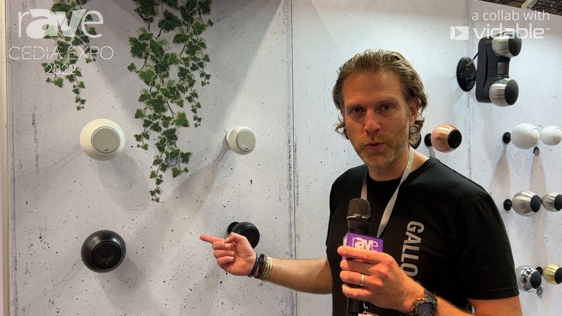 CEDIA Expo 22: Gallo Acoustics Features IP-Rated Outdoor Weatherproof Speakers