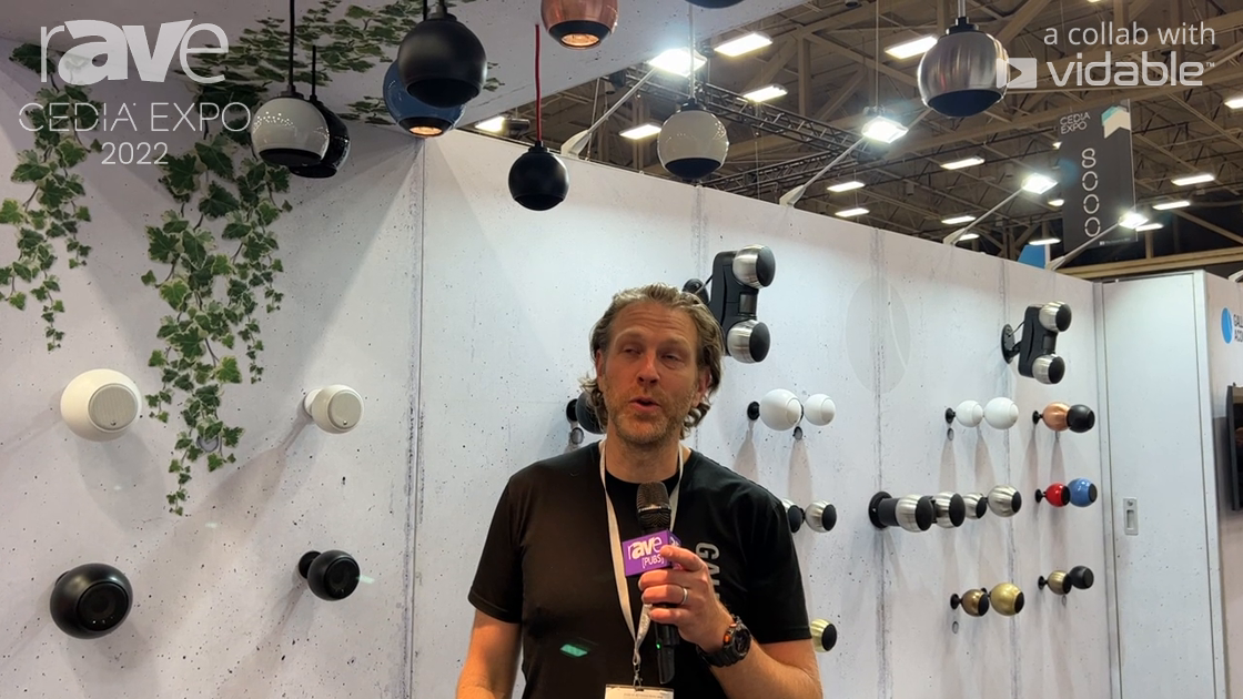 CEDIA Expo 22: Gallo Acoustics Shows New Pendant Lights Available in Custom Colors