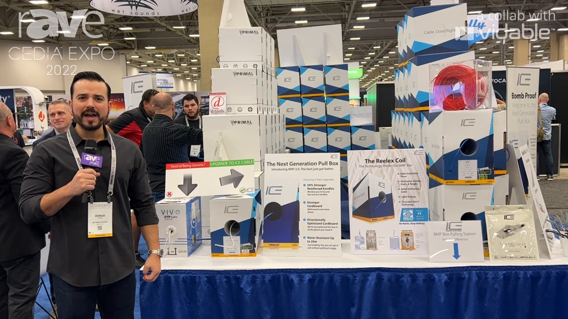 CEDIA Expo 22: ICE Cable Highlights BMP 2.0 Box With Stronger Cardboard, Easier Use for Cable Pulls