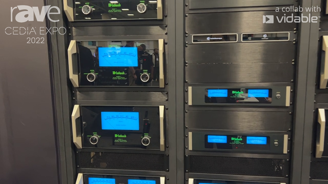 CEDIA Expo 22: McIntosh Shows Reference System With 19 McIntosh Amplifiers, Delivering 14,000 Watts