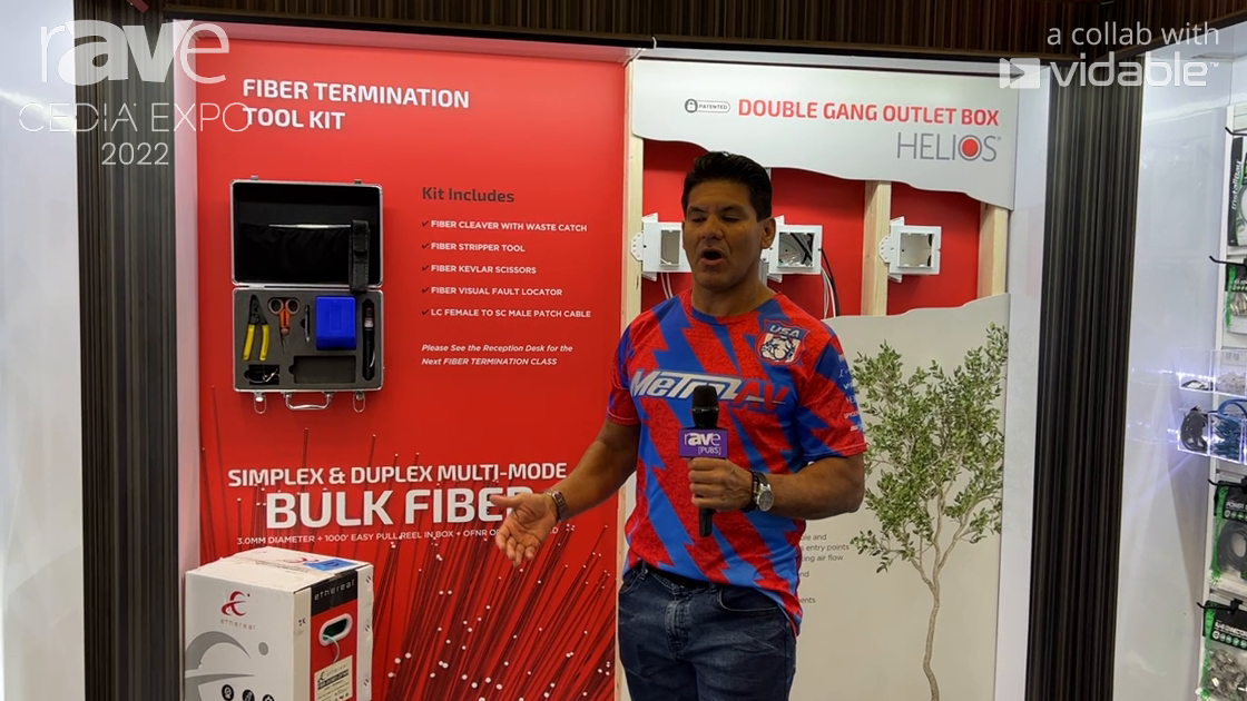 CEDIA Expo 22: MetraAV Details New Fiber Termination Kit