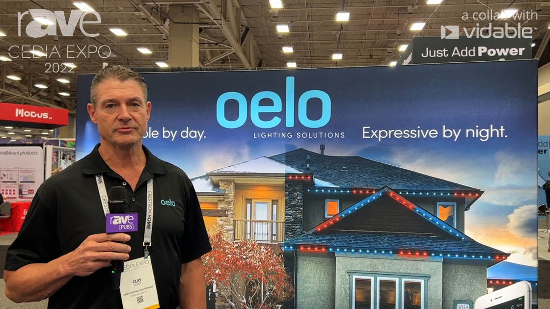 CEDIA Expo 22: Oelo Lighting Showcases Permanent Exterior Lighting Solutions for Holidays