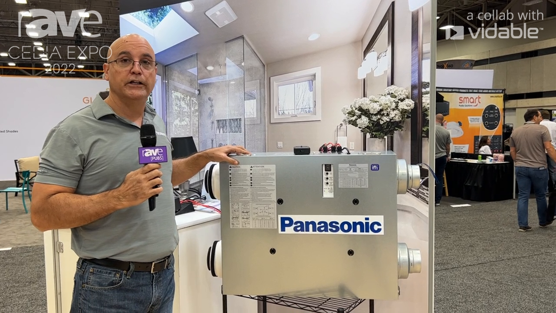CEDIA Expo 22: Panasonic Life Solutions’ Energy Recovery Ventilator Improves In-Home Air Quality