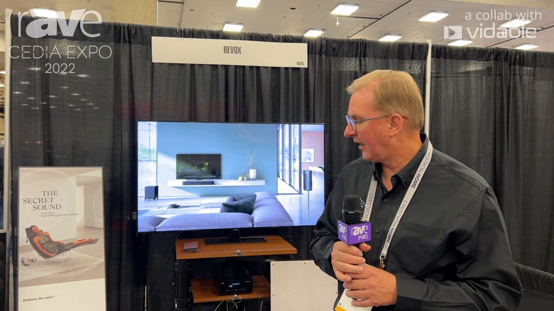 CEDIA Expo 22: Revox Highlights Studiomaster Turntable and Invisible Speaker