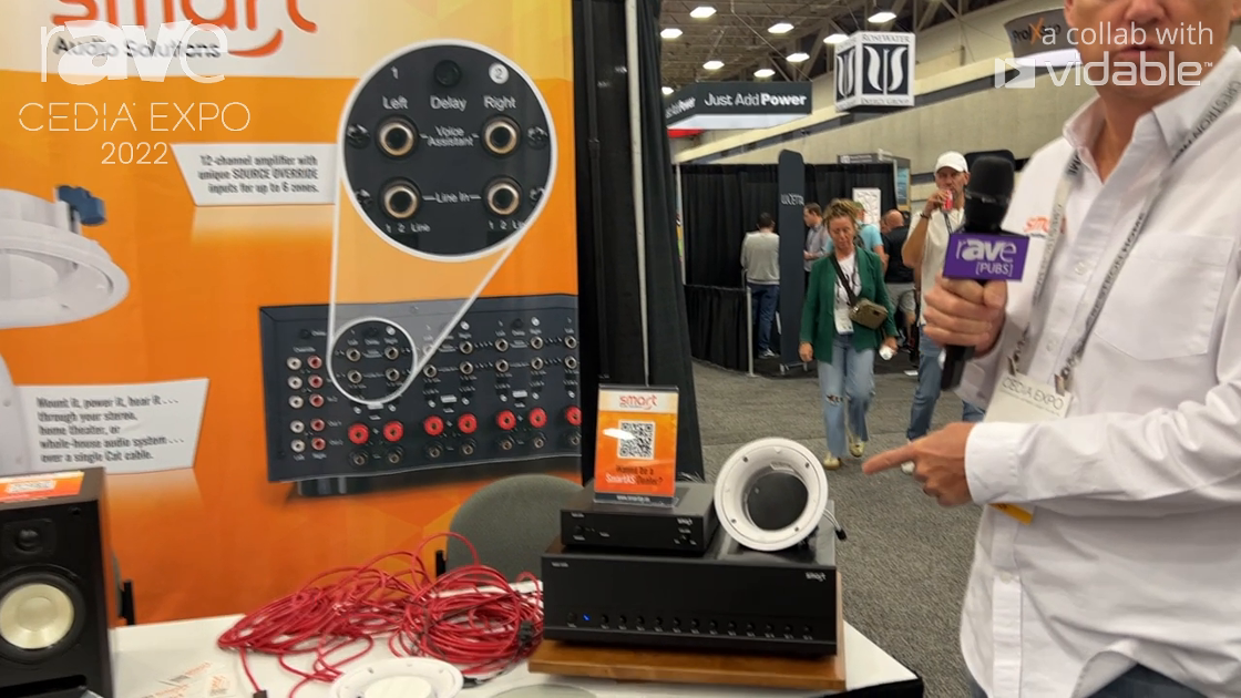 CEDIA Expo 22: Smart Audio Solutions Shows Off 12-Channel and Two-Channel Smart Amplifiers