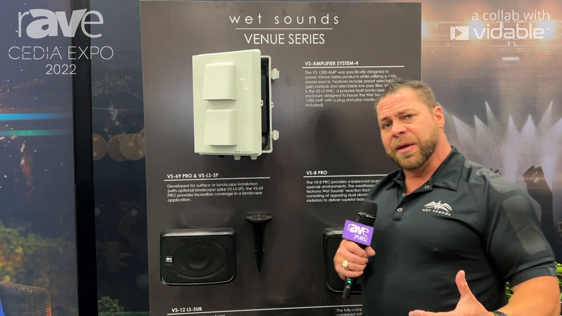 CEDIA Expo 22: Wet Sounds Highlights Venue Series Outdoor Speaker System, Talks VS-69 Pro and More