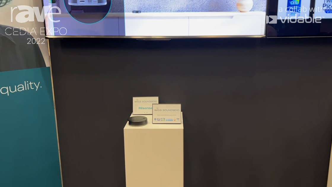 CEDIA Expo 22: WiSA Association Details SoundSend, Universal Home Audio Transmitter
