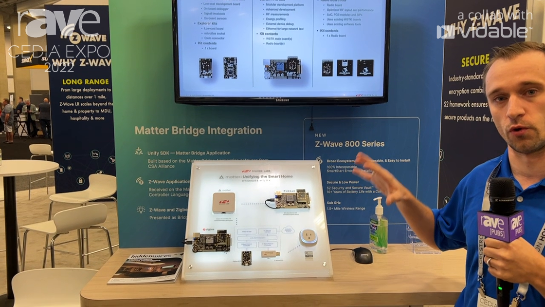 CEDIA Expo 22: Z-Wave Alliance Hosts Silicone Labs, Shows Solution to Integrate Matter Protocol
