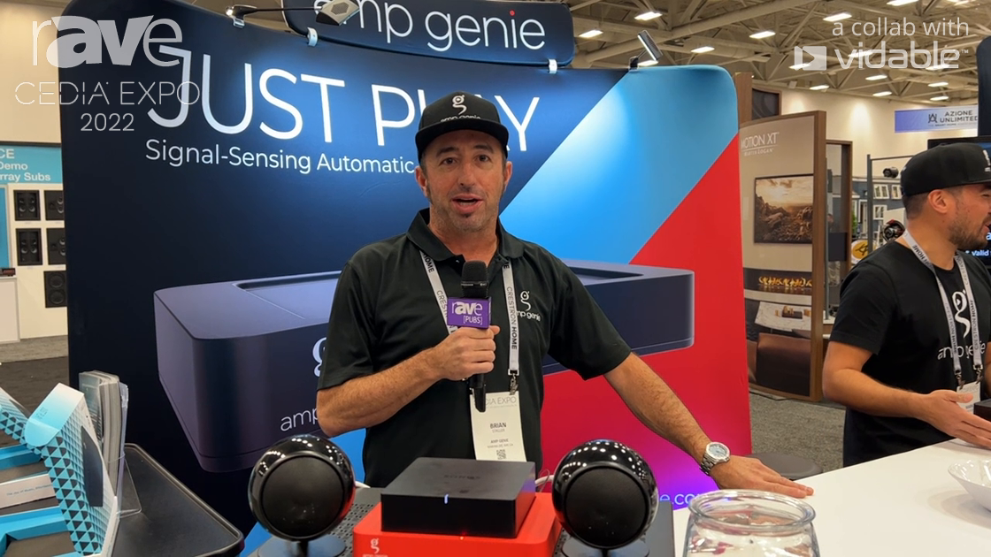 CEDIA Expo 22 amp genie Debuts SignalSensing Automatic Remote, IR