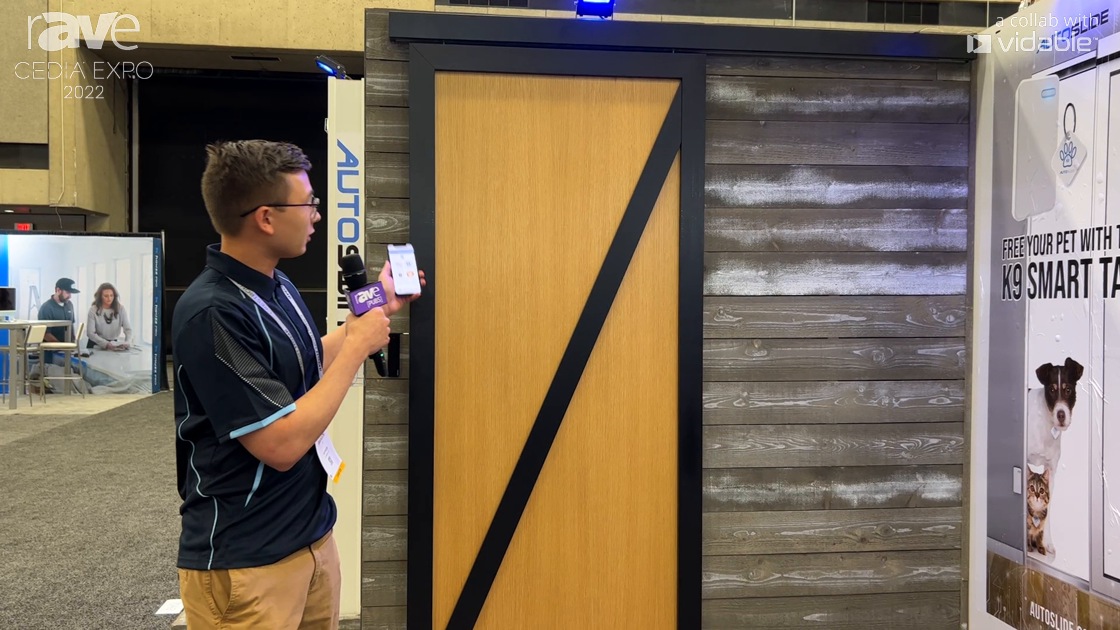 CEDIA Expo 22: Autoslide Demos Automatic Barn Door Solution, Connects with Control Platforms