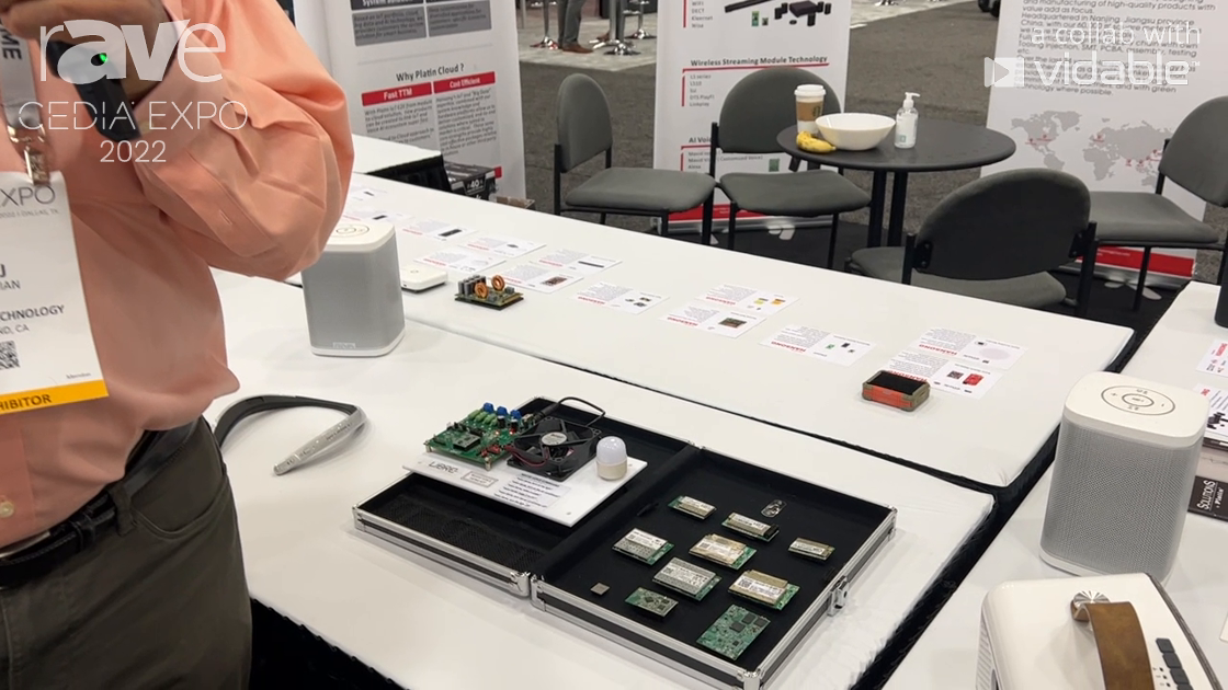 CEDIA Expo 22: Libre Wireless Technologies Demonstrates Mavid Voice Command Device