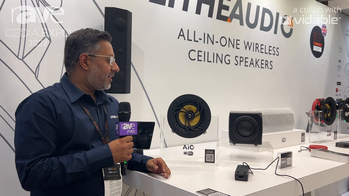 CEDIA Expo 22: Lithe Audio Shows Off All-in-One Wireless In-Ceiling Speaker