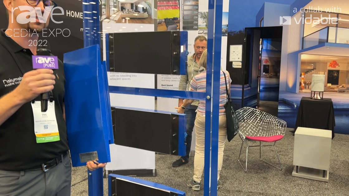 CEDIA Expo 22: Nakymatone Shows off Naky Invisible Loudspeaker at Selective Design Booth