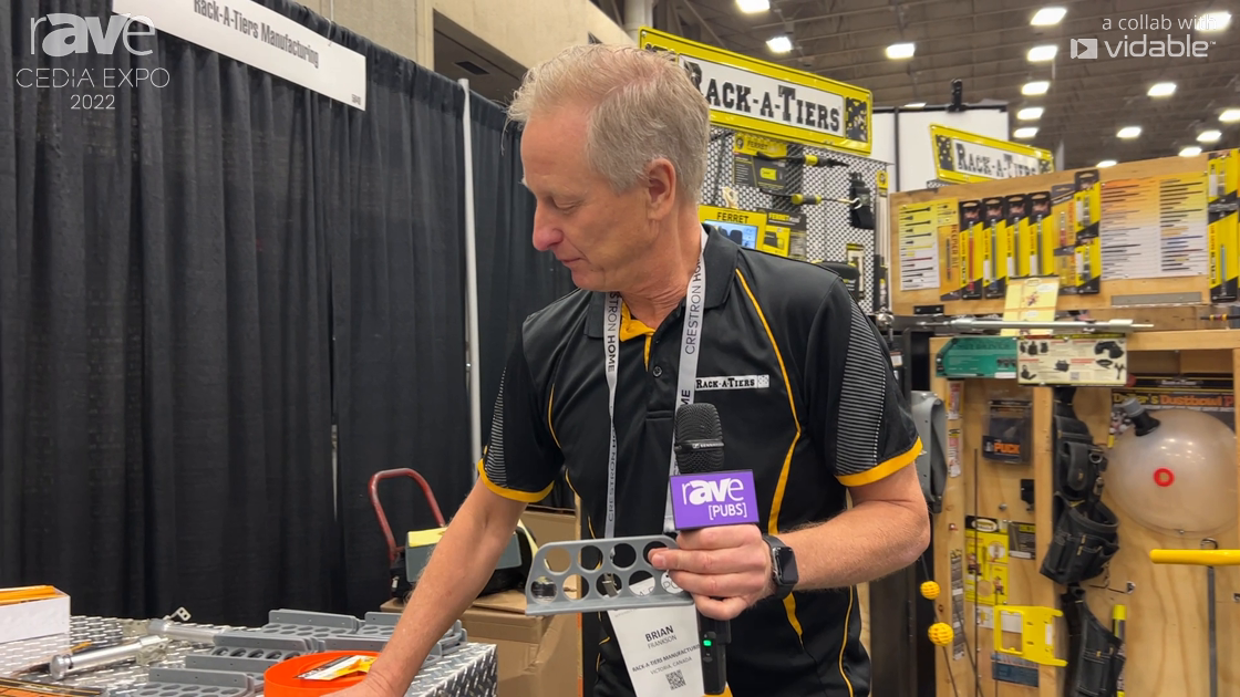 CEDIA Expo 22: Rack-A-Tiers Debuts Cable Chase, Poke-E Wire Strip for Cable Management