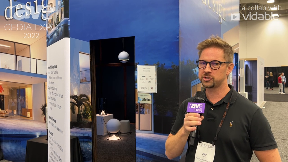 CEDIA Expo 22: Selective Design Features Architettura Sonora Speakers, Combining Sound and Art