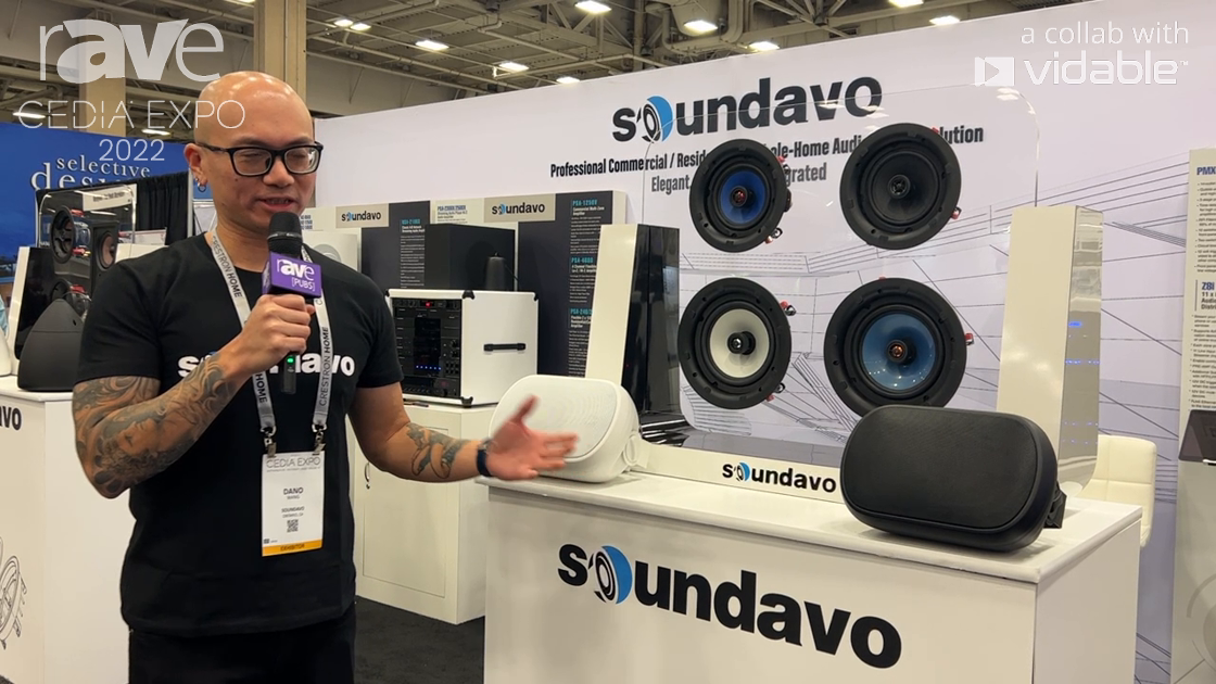 CEDIA Expo 22: Soundavo Presents In-Wall, In-Ceiling, Outdoor and Pendant Speakers