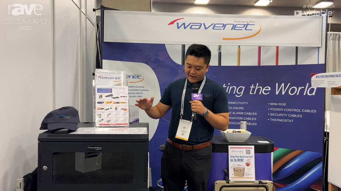 CEDIA Expo 22: Wavenet Highlights Wall-Mount Server Cabinets, Racks, Enclosures