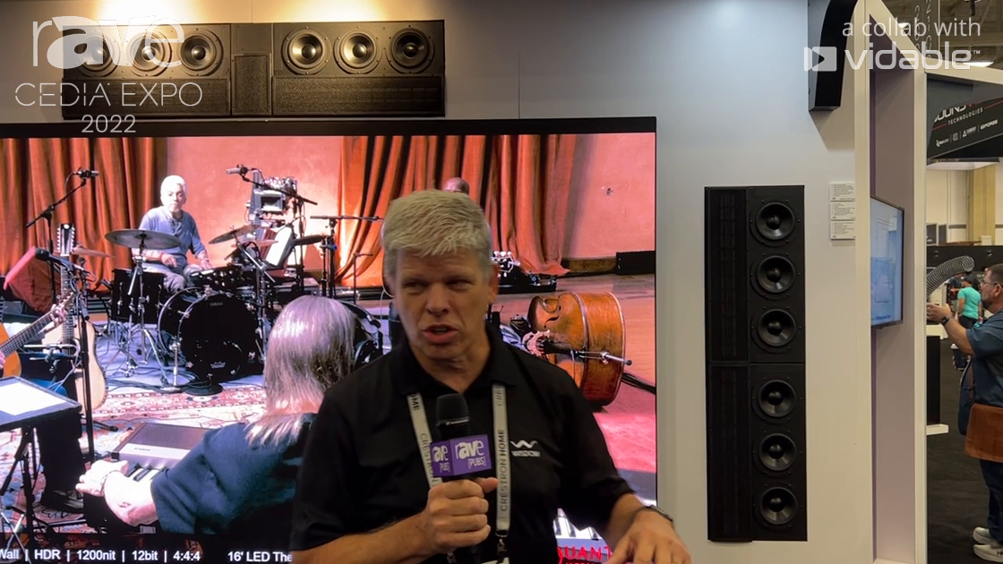 CEDIA Expo 22: Wisdom Audio Talks Planar Magnetic Drivers and Linesource Drivers for Theater Audio