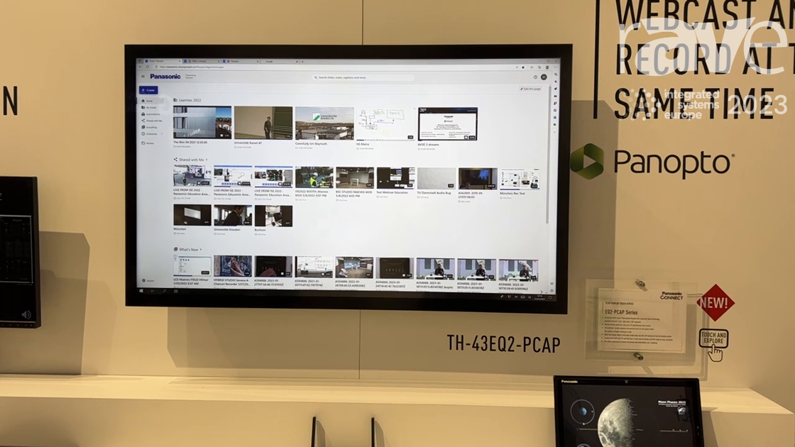 ISE 2023: Panopto Shows Off Video Creation and Management Solution for Hyflex and Hybrid Learning