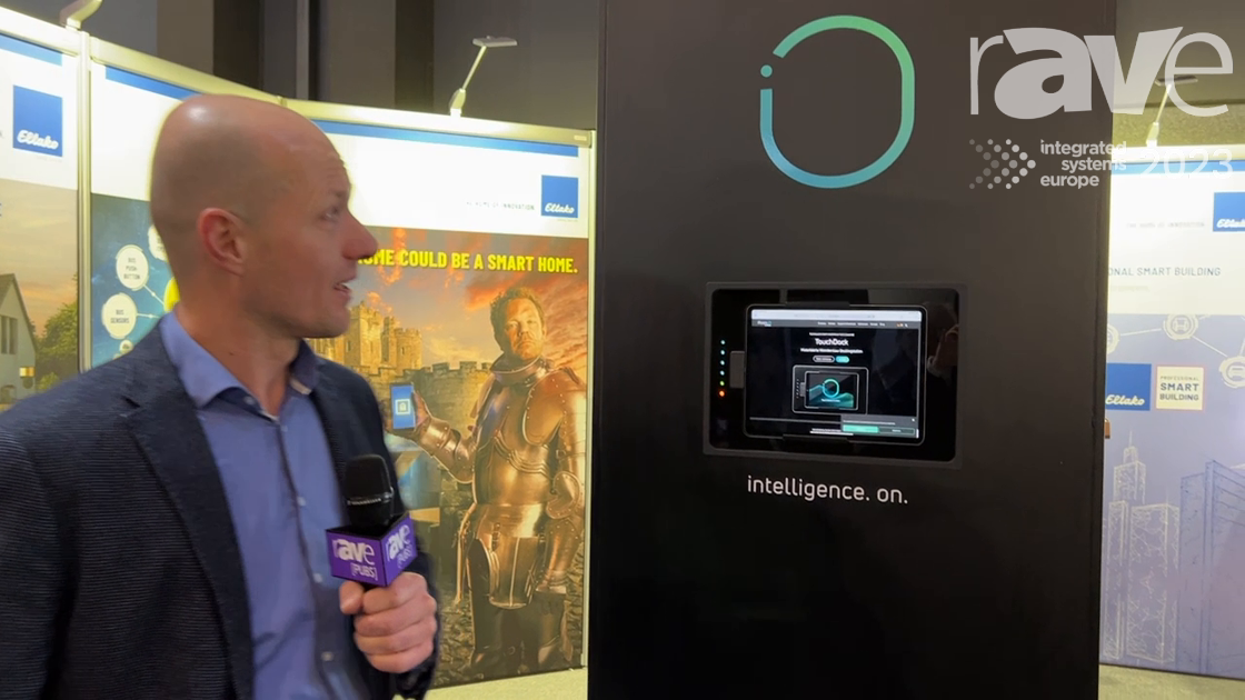 ISE 2023: Eltako Shows Off TouchDock Motorized Docking Solution for Apple iPad