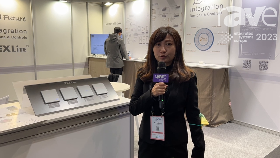 ISE 2023: FISHBONE Design Introduces REXLite Max’Is Smart Home and Lighting System
