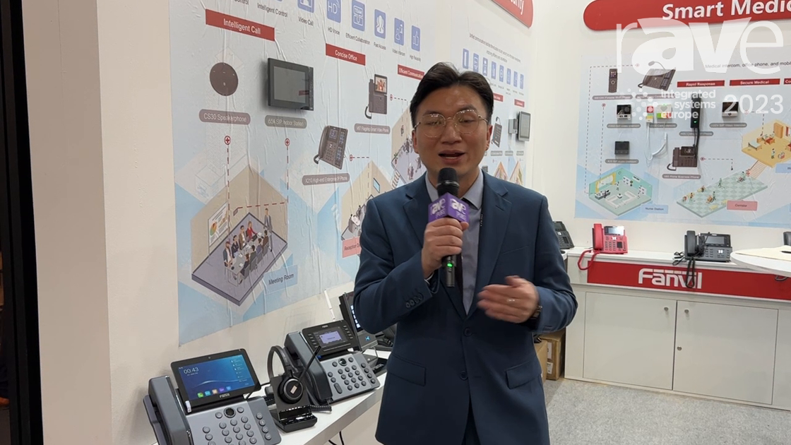 ISE 2023: Fanvil Introduces SIP Phone Range, Including V67 Flagship Smart Video Phone for Offices