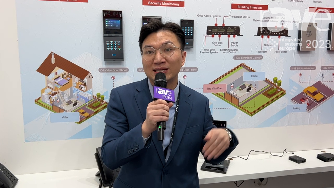 ISE 2023: Fanvil Shows Off SIP Phone and Door Station System Integration for Workplace Access