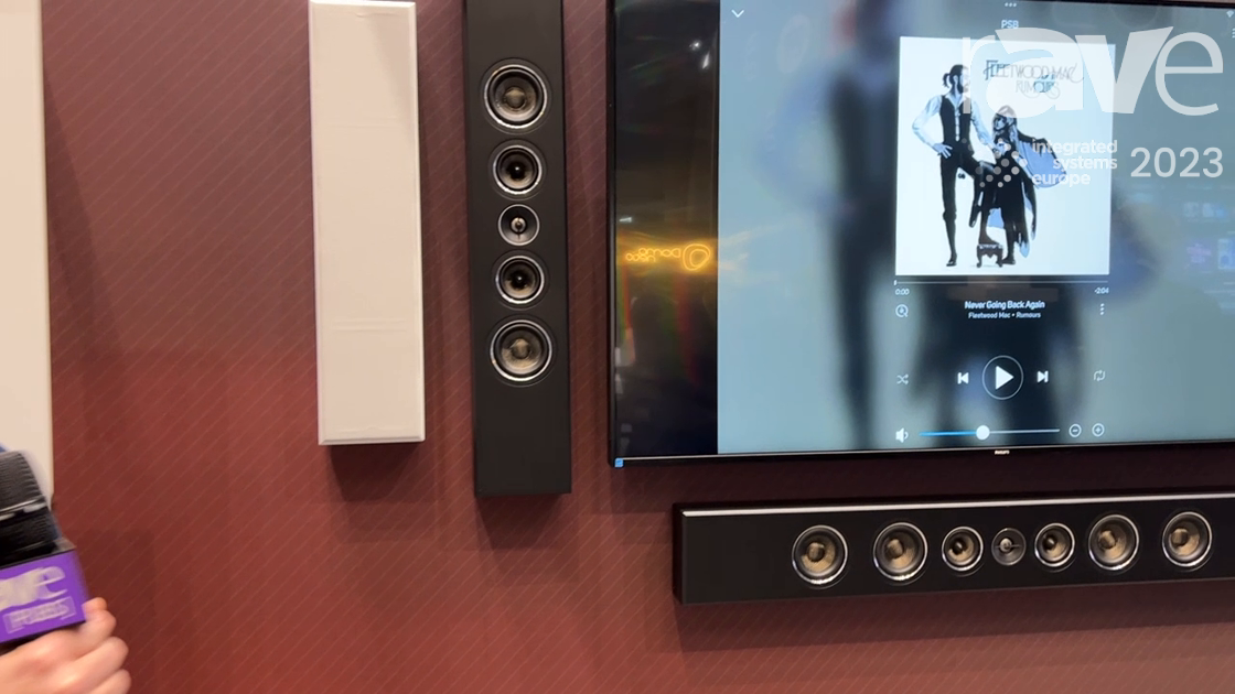 ISE 2023: Lenbrook Presents PSB Speakers PWM On-Wall Loudspeaker Range