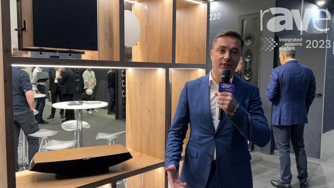 ISE 2023: The McIntosh Group Presents Omnia by Sonus faber 450-Watt Wireless Speaker