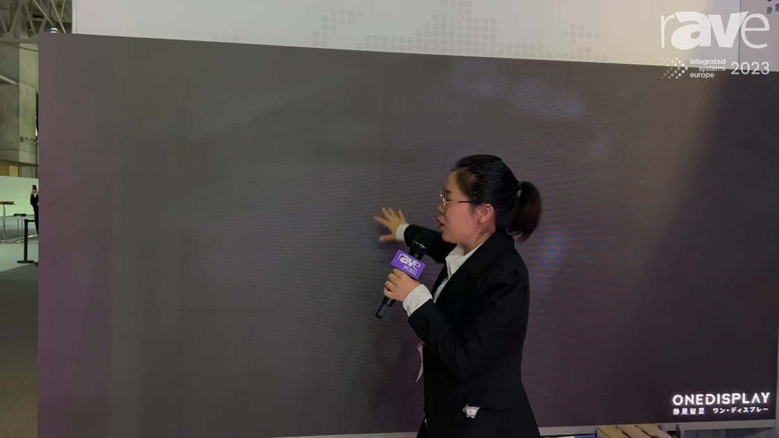 ISE 2023: One Display Shows Off Indoor Fixed 1.9mm dvLED Screen with Nano Coating