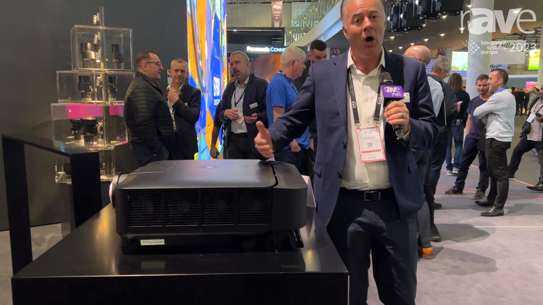 ISE 2023: Epson Introduces Very Small and Light EB-PQ2220B 4K 20,000-Lumen Projector