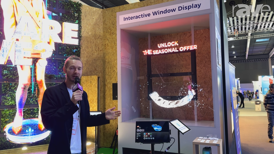 ISE 2023: HYPERVSN Demonstrates Holographic Interactive Window Display ...