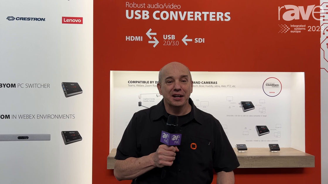 ISE 2023: INOGENI Reveals U-CAM USB Camera and Audio HDMI Converter with ClickShare Compatibility