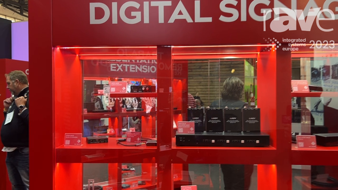 ISE 2023: Lindy Shows Intelligent Digital Signal Products, with Extractors, Converters, Switchers