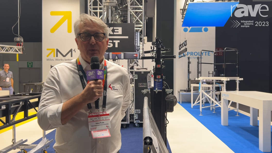 ISE 2023: Area Four Industries Demos LITEC Portable Crowd Barrier System for Live Events