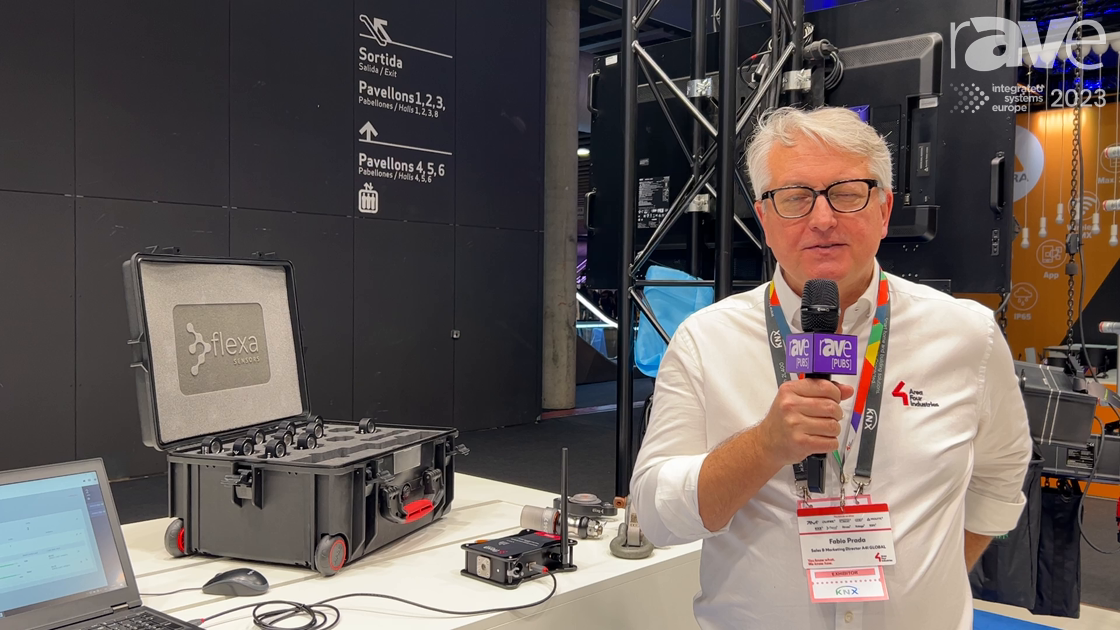 ISE 2023: Area Four Industries Showcases Flexa Sensors Wireless Load Cell System