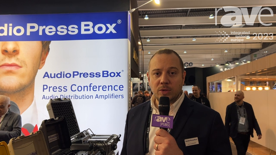 ISE 2023: AudioPressBox Comes Out With APB-216 C-D Professional Press Distribution Amplifier