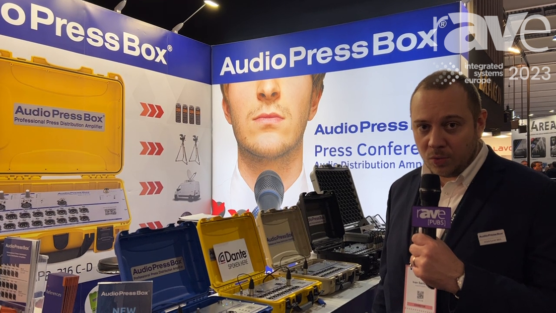 ISE 2023: AudioPressBox Recommends APB-320 C-USB Professional Press Distribution Amplifier