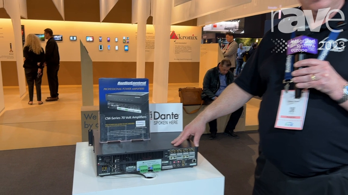 ISE 2023: AudioControl Features CM-Series 70-Volt Amplifiers for Residential or Commercial