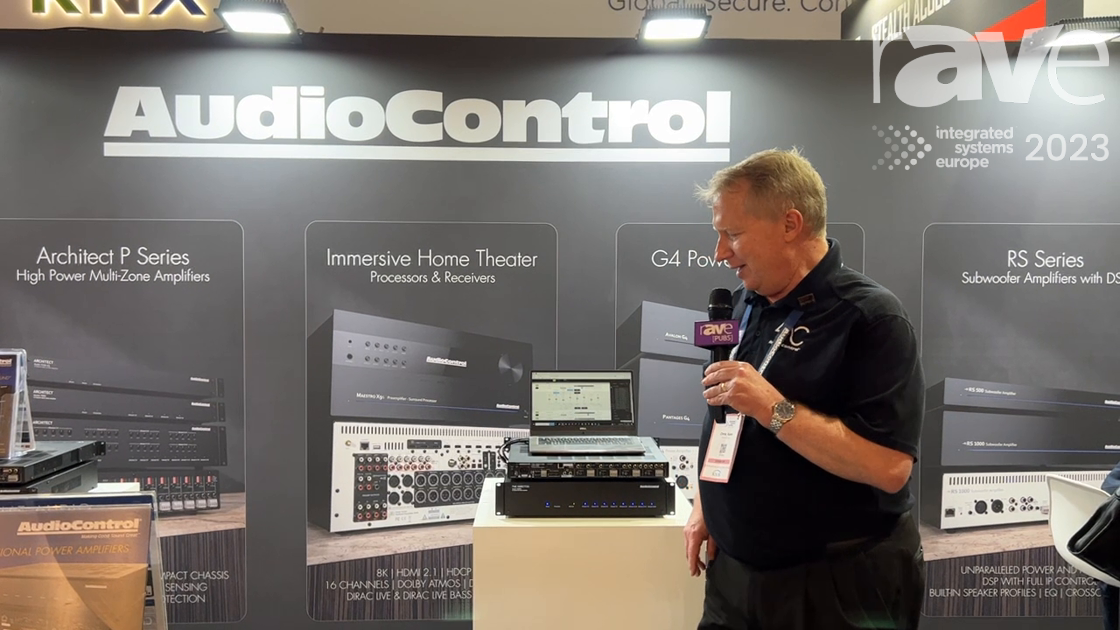 ISE 2023: AudioControl Highlights The Director Series Matrixing Amplifiers
