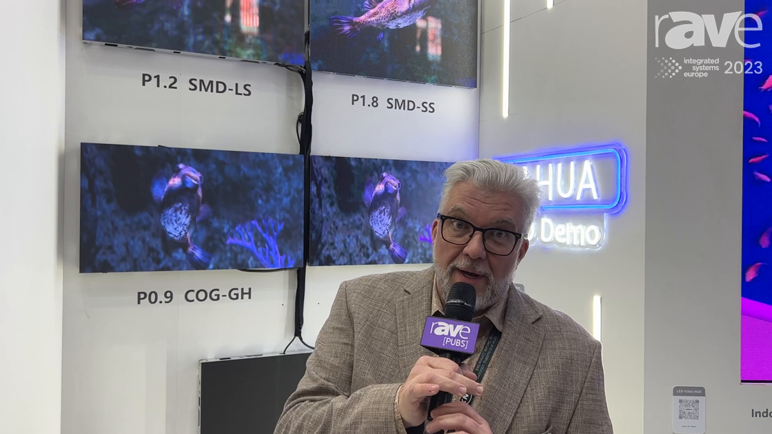 ISE 2023: Dahua Technology Shows New Dahua COB LED and Chip-on-Glass Technology