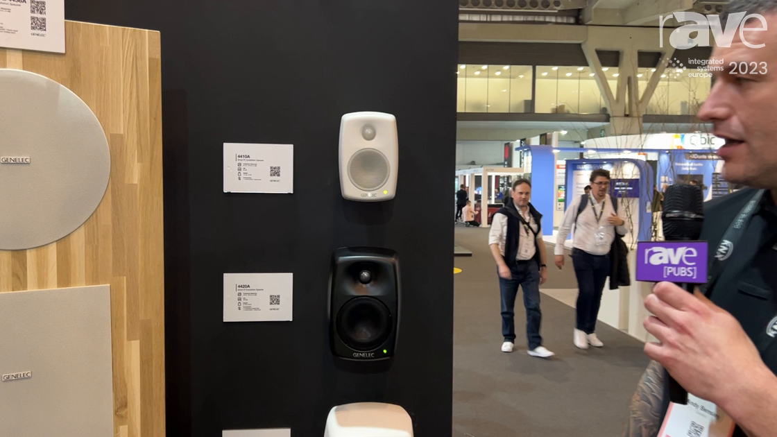 ISE 2023: Genelec Features Smart IP Range of PoE Installation Speakers