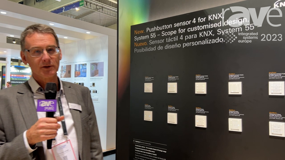 ISE 2023: Gira Introduces New Line of pushbutton sensor 4 for KNX System
